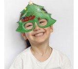 Family Party szemüveg - Karácsonyfa mintával