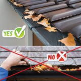 FAMILY POUND Ereszcsatorna védő lombfogó háló 6 m x 15 cm