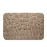 FAMILY POUND Fürdőszobai kilépőszőnyeg (világosbarna) 60 x 40 cm