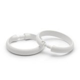 FAMILY POUND Zuhanyfüggöny-karika műanyag 10 db/csomag