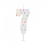 Family szám alakú tortagyertya (56186-7)