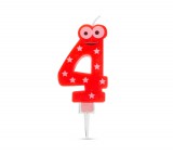 Family Tortagyertya szám  7 x 4 cm "4"