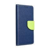 Fancy flip Fancy Samsung Galaxy A55 5G  flip tok, kék-lime