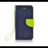 Fancy Samsung A202 Galaxy A20e flip tok kék-lime zöld (41765) (fy41765) - Telefontok