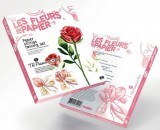 FANTAZER Papírvirág készítő kreatív szett, Piros rózsa, 8+
