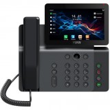 Fanvil V66 Prémium PoE VoIP Telefon - Fekete (V66)