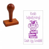 Fanyelű motivációs bélyegző pedagogsuknak Kiváló teljesítmény lenyomattal v1