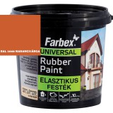 FARBEX RUBBER PAINT ELASZTIKUS FESTÉK 1,2 KG NARANCSSÁRGA - RAL 2008