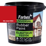 FARBEX RUBBER PAINT ELASZTIKUS FESTÉK PIROS 1,2 KG