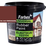FARBEX RUBBER PAINT ELASZTIKUS FESTÉK VÖRÖSBARNA 1,2 KG