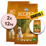 Farmina MO P ECOPET N dog LAMB MEDIUM 2 x 12kg + 4kg GRÁTISZ