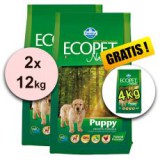 Farmina MO P ECOPET N dog PUPPY MEDIUM 2 x 12kg + 4kg GRÁTISZ