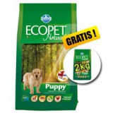 Farmina MO P ECOPET N dog PUPPY mini 12 kg + 2 kg GRÁTISZ