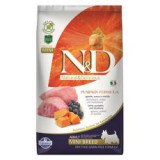 Farmina N&D dog GF PUMPKIN adult mini, lamb & blueberry – 7kg