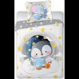 FARO Gyerek pamut ágyneműhuzat - Pingvin 100×135 cm (PRZYTULAKI 006_20220219165001)