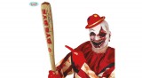 Farsangi halloween jelmez kiegészítő - felfújható BYE-BYE baseball ütő
