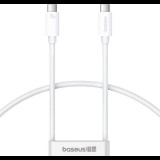 fast Charging Cable Baseus Superior 2 USB-C to USB-C 240W, 1,8m (white) (BSU4921)