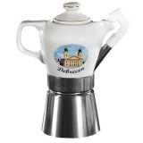 Fatima Kotyogós Kávéfőző - Debrecen ezüst-fehér (FATIMA-DEBRECEN)