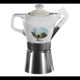 Fatima kotyogós kávéfőző Pécs ezüst-fehér (FATIMA-PÉCS)