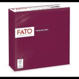 Fato Smart Table szalvéta 33x33cm (50 db/csomag) bordó (82621800) (F82621800) - Papírszalvéták
