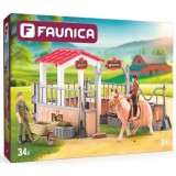 Faunica: Istálló lóval és kiegészítőkkel - Woodyland