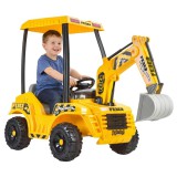 FEBER Super Digger 12V elektromos gyerek kotrógép továbbfejlesztett LT akkumulátorral