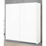 Fehér gardróbszekrény, tolóajtós, 148 cm – LM Jazz Armadio