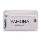 Fehér neszeszer Yamuna logóval