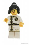 Fehér ruhás LEGO NINJAGO minifigura