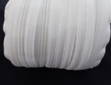 Fehér spirál méter cipzár - húzózár RT0 - 5 mm-es