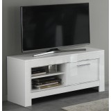 Fehér TV-szekrény, 112 cm – LM Modena Day