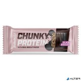 Fehérjeszelet, gluténmentes, 50g, BIOTECH USA 'Chunky Protein Bar', Black Biscuit