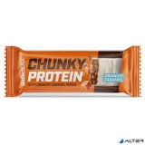 Fehérjeszelet, gluténmentes, 50g, BIOTECH USA 'Chunky Protein Bar', Crunchy Caramel
