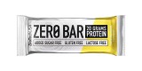 Fehérjeszelet, gluténmentes, 50g, biotech usa "zero bar", csokoládé-banán 20008011430