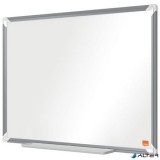 Fehértábla, zománcozott, mágneses, 60x45 cm, alumínium keret, Ecolabel, NOBO "Premium Plus"
