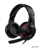 Fejhallgató, mikrofon, hangerőszabályzó, vibrációs, GENIUS "HS-G600V"
