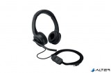 Fejhallgató, mikrofonnal, USB-C, KENSINGTON "H1000"