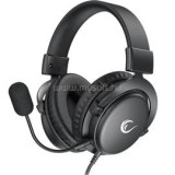 Fejhallgató - R36 DROP (7.1, mikrofon, USB, hangerőszabályzó, nagy-párnás, 2.2m kábel, fekete) (RAMPAGE_32232)