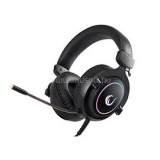 Fejhallgató - RM-K11 X-NOVA (PS4/ XBOX/PC, 7.1, mikrofon, USB, hangerősz., nagy-párnás, 2.2m kábel, fekete) (RAMPAGE_32720)
