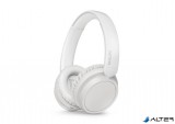 Fejhallgató, vezeték nélküli, Bluetooth 5.3, PHILIPS 'TAH5209', fehér