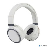 Fejhallgató, vezeték nélküli, Bluetooth, mikrofon, MAXELL &#039;B-52&#039;, fehér