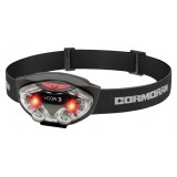 Fejlámpa CORMORAN I-COR 3 Black Head Led Lamp (85-45203)