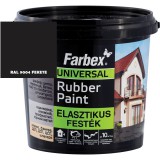 FEKETE - FARBEX RUBBER PAINT SZUPER ELASZTIKUS FESTÉK 3,5 KG