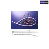 fekete kábel kötöző. Mérete: 100x2,5mm