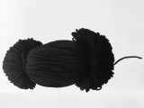 Fekete műszálas zsinór - madzag - 3 mm
