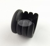 Fekete oldalfali tartó 16 mm átmérőjű karnisrúdhoz 2 db/cs.