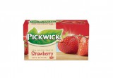 Fekete tea, 20x1,5 g, PICKWICK, eper (KHK015)