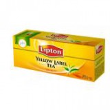 Fekete tea, 25x2 g, LIPTON "Yellow label"