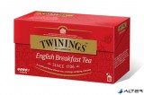 Fekete tea, 25x2 g, TWININGS "English Breakfast"
