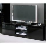 Fekete TV-szekrény, 150 cm – LM Roma Day